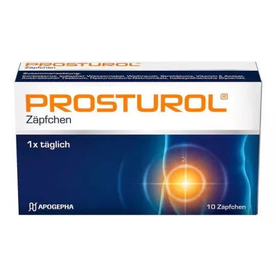 PROSTUROL Svečke, 10 kos PROSTUROL Svečke, 10 kos