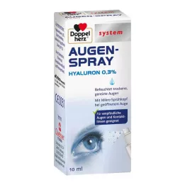 DOPPELHERZ Eye Spray Hyaluron 0,3% sistem, 10 ml