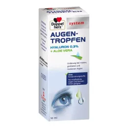DOPPELHERZ Kapljice za oko Hyaluron 0,3% sistem, 10 ml