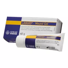 LAVANID Gel za rane z 0,04% poliheksanidom, 1X40 g