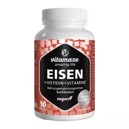 EISEN 20 mg+Histidin+Vitamini C/B9/B12 kapsule, 90 kos