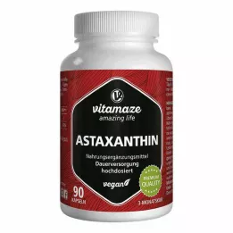 ASTAXANTHIN 4 mg veganske kapsule, 90 kos