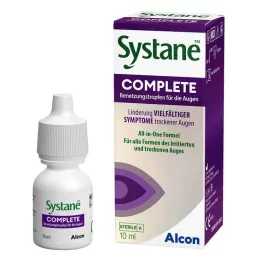 SYSTANE COMPLETE Mazilne kapljice za oči, 10 ml