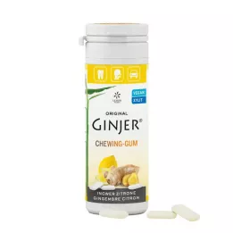 INGWER GINJER Žvečilni gumi Lemon, 30 g