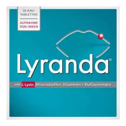 LYRANDA Žvečljive tablete, 28 kos