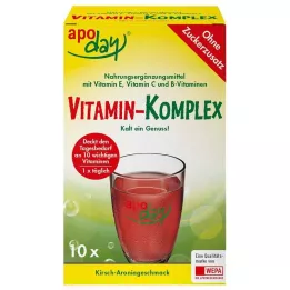 APODAY Vitaminski kompleks češnja-aronija brez sladkorja, 10X5 g