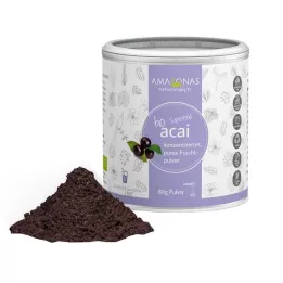 ACAI 100% ekološki prah brez nosilcev, 80 g