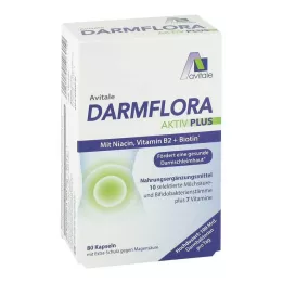 DARMFLORA Aktiv Plus 100 milijard bakterij + 7 vitaminov, 80 kom