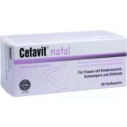 CEFAVIT natalne trde kapsule, 60 kos