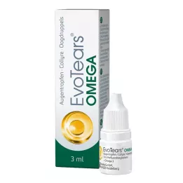 EVOTEARS Omega kapljice za oči, 3 ml