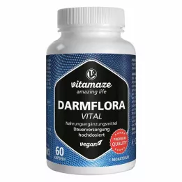 DARMFLORA Vital veganske kapsule, 60 kos