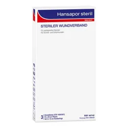 Hansapor sterilni povoj za rane 10x20 cm (3 kosi)