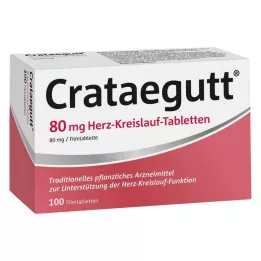 CRATAEGUTT 80 mg tablete za srce in ožilje, 100 kos