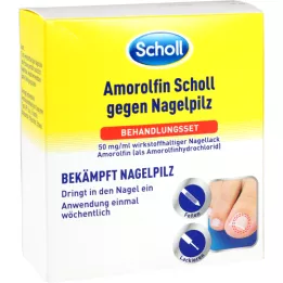 AMOROLFIN Scholl set proti glivicam na nohtih, 2,5 ml