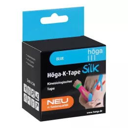 HÖGA-K-TAPE Svila 5 cmx5 m l.fr.modra kineziol. Trak, 1 kos