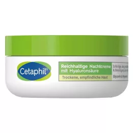 CETAPHIL bogata nočna krema s hialuronsko kislino, 48 g