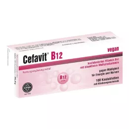 CEFAVIT B12 žvečljive tablete, 100 kos