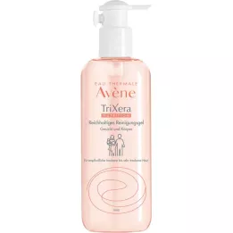 AVENE TriXera Nutrition bogat čistilni gel, 400 ml