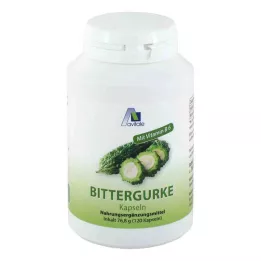 BITTERGURKE 500 mg 10:1 ekstrakt kapsule, 120 kos