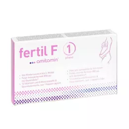 AMITAMIN fertil F faza 1 kapsule, 30 kos