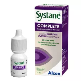 SYSTANE COMPLETE Mazilne kapljice za oči, 5 ml