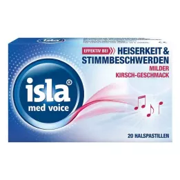 ISLA MED glasovne pastile, 20 kos