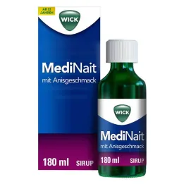 WICK MediNait z janeževim sirupom, 180 ml