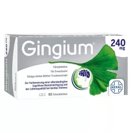 GINGIUM 240 mg filmsko obložene tablete, 80 kos