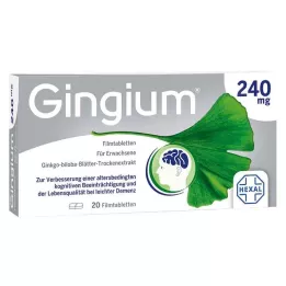 GINGIUM 240 mg filmsko obložene tablete, 20 kom