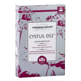 CYSTUS 052 Bio pastile za grlo, 66 kos