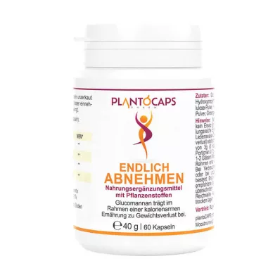 PLANTOCAPS Kapsule Finally Lose Weight, 60 kos PLANTOCAPS Kapsule Finally Lose Weight, 60 kos