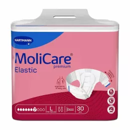 MOLICARE Premium Elastic Briefs 7 drops velikost L, 30 kos