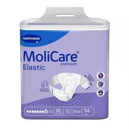 MOLICARE Premium Elastic Briefs 8 drops velikost XL, 14 kosov