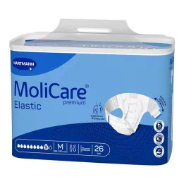 MOLICARE Premium Elastic Slip 9 Drops Velikost M, 26 kosov