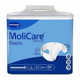MOLICARE Premium Elastic Briefs 9 drops velikost L, 24 kos