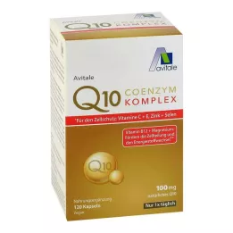 COENZYM Q10 100 mg kapsule+vitamini+minerali, 120 kos