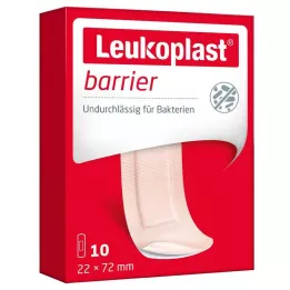 LEUKOPLAST Pregradni trakovi 22x72 mm, 10 kos