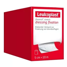 LEUKOPLAST Fixomull nateg 5 cmx10 m, 1 kos