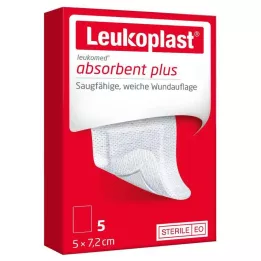 LEUKOPLAST Leukomed sterilna 5x7,2 cm obloga za rane, 5 kom