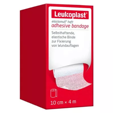 LEUKOPLAST Elastomull držalo Fixierb.elast.10 cmx4 m, 1 kos LEUKOPLAST Elastomull držalo Fixierb.elast.10 cmx4 m, 1 kos