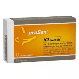 PROSAN K2-vazalne mehke kapsule, 30 kos