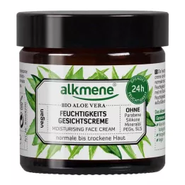 ALKMENE Vlažilna krema za obraz organska aloe vera, 50 ml