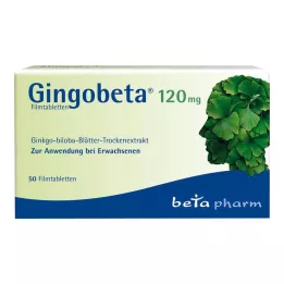 GINGOBETA 120 mg filmsko obložene tablete, 50 kom