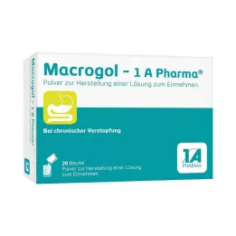 MACROGOL-1A Pharma Plv.z.Her.e.Lsg.z.Einnehmen, 20 kos