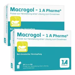 MACROGOL-1A Pharma Plv.z.Her.e.Lsg.z.Einmahlen, 100 kos