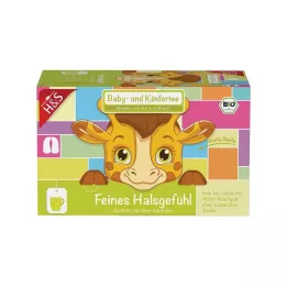 H&amp;S Organic Baby and Children Tea Fine Throat Feeling Barva, 20X1,5 g
