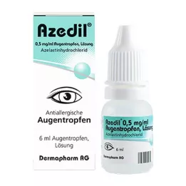 AZEDIL 0,5 mg/ml kapljice za oko raztopina, 6 ml