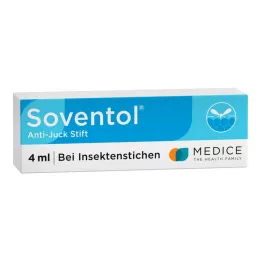 SOVENTOL Gel za pero proti srbenju, 4 ml