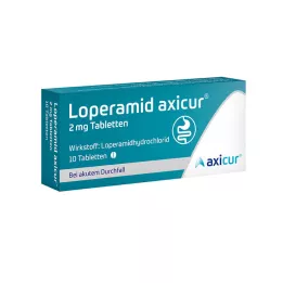LOPERAMID axicur 2 mg tablete, 10 kom