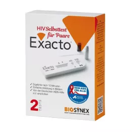 EXACTO HIV Samotestiranje za pare, 1 kos